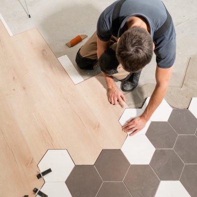 Flooring installation services in Lake Odessa, MI