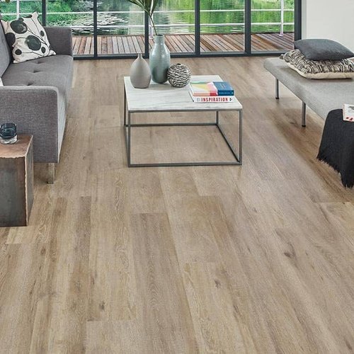 Living Room Luxury Vinyl Plank -  Thompson Interiors in  Lake Odessa, MI
