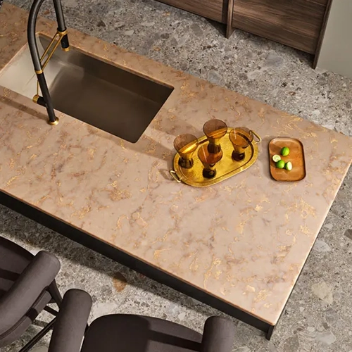 Countertops provided by Thompson Interiors