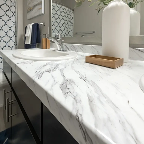 Countertops provided by Thompson Interiors