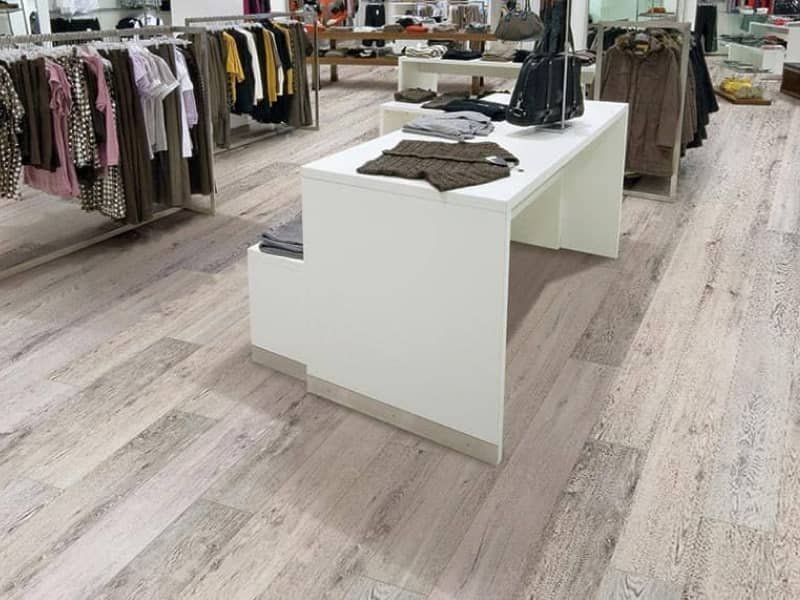 Commercial floors from Thompson Interiors  in Lake Odessa, MI.